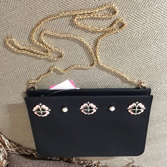 NEW KATE SPADE CROSSBODY WRISTLET CLUTCH HANDBAG - Picture 3 of 16